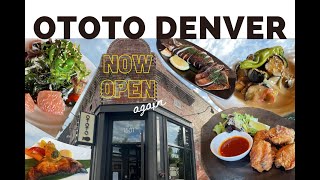 Ototo Den Authentic Japanese in Denver Survived the Pandemic!