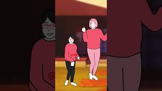 Boruto Dance Animation (Sarada x Sakura x Sasuke) #uchiha