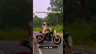 Bike par scratch kyo nahi hai 😂 #trending #viral #viralvideo