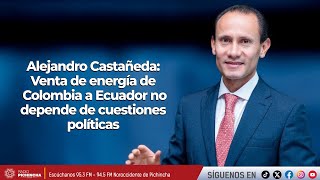 Alejandro Castañeda | Venta de energía de Colombia a Ecuador no depende de cuestiones políticas