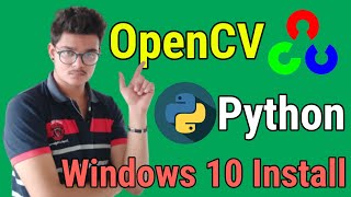 How to install Python and OpenCV in windows 10 in Hindi || install OpenCV library in Python