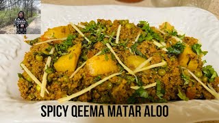 Spicy Qeema Matar Aloo | Classic Qeema Aloo Matar Recipe By Asma Azeem