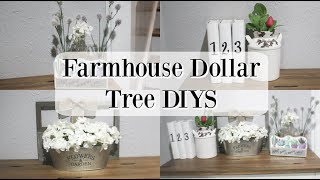 FARMHOUSE DOLLAR TREE DIYS 2019