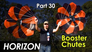 2 Stage Water Rocket - Part 30 - Booster Chutes