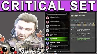 MHWorld Mixed Set | Critical Boost Lv3 Attack lv7 Weakness Exploit lv3