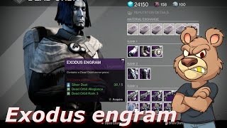 destiny exodus / faction engrams age of triumph