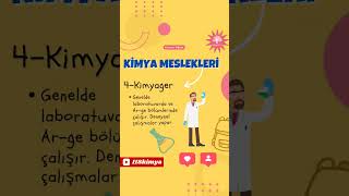 Anahtar kelimelerle Kimya Meslekleri