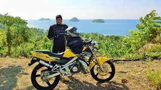 JAVA - SULAWESI (7.000km/40 DAYS) PART 7/19 LIMBOTO TO MANADO - MOTOR TOURING KAWASAKI NINJA 150SS