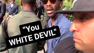 **HEATED** Nation of Islam VS “WHITE DEVIL” #speakerscorner