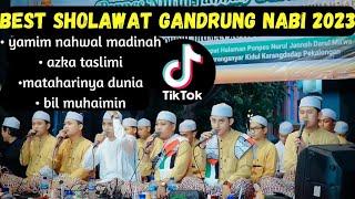 BEST SHOLAWAT GANDRUNG NABI - GAMBUSAN PALING ENAK - LIRIK (AUDIO JERNIH)