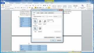 Word 2010 - Seitenumbrüche in Tabellen verhindern