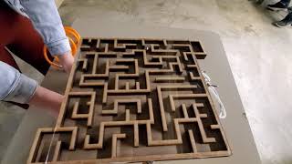 Pneumatic Marble Maze!