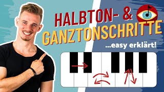 Was sind HALBTON- und GANZTONSCHRITTE ? I Ton-Abstände verstehen, Tonleitern bauen & mehr