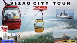 VIZAG CITY TOUR || Kailash Giri || Simhachalam Temple || Rushikonda Beach || INS Kursura Submarine