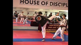 Lukas 4th Dan (4th degree black belt) Taekwondo Test - Speech