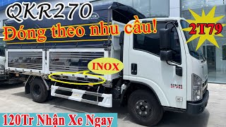 Mẫu Thùng Tiêu Chuẩn Nâng Cấp Trên ISUZU QKR270 | ISUZU Thùng Mui Bạt Dài 4m36 Chỉ Từ 120 Triệu