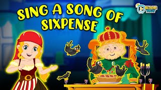 Sing a Song of Sixpence Nursery Rhymes | Super Simple Songs (Bloom Telly Nursery Rhymes)