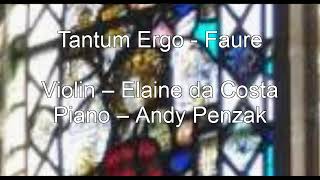 Tantum Ergo Op 65 - Faure