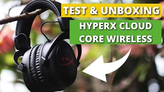 TEST ET UNBOXING DU CASQUE GAMER HYPERX CLOUD CORE WIRELESS