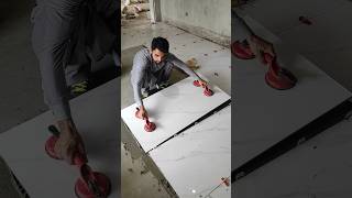 Tile Installation Techniques #shorts #youtubeshorts #tiles