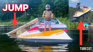 Jet Ski Jump Over BOAT!