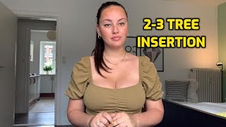 2-3 Tree Insertion Explained