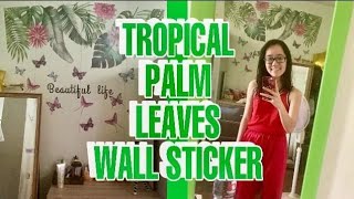 How To Install Stick the Wallpaper Sticker Decor Paper Decals? LAZADA PRODUCT