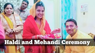 Prateek weds Shruti👉🏻Part- 2 😍Devar ji ki Haldi & Mehandi || Minni ki duniya ||