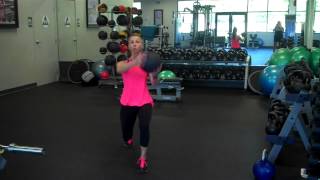 Stationary Lunge & Cross Chop