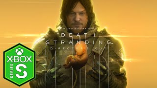 Death Stranding Xbox Series S Gameplay Review [Optimized]