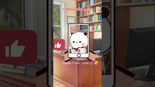 Bubu dudu love story 💓#dudu #bubu #cartoon #cute #gomu #peachu #love #ytshorts #trending