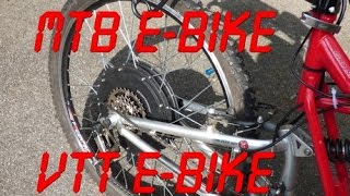 VTT E-BIKE.MTB E-BIKE.