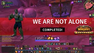 We Are Not Alone ✓ Cataclysm Classic ✓ Warlock ➤ World of Warcraft