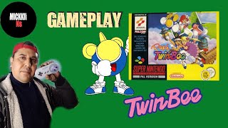 Game Play de Twin Bee  Clasico de Snes en NIntendo Switch