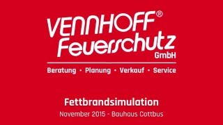 Bauhaus Cottbus - Fettbrandsimulation