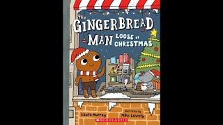 The Gingerbread Man Loose at Christmas (Kid’s book read aloud)