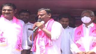 TRS Candidate Gellu Srinivas Yadav Election Campaign In Veenavanka