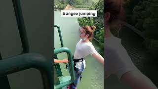 World highest Bungee jumping#shorts #youtubeshort #facts