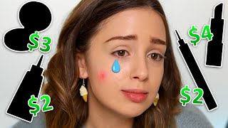 I tried THE CHEAPEST Makeup Products I Found