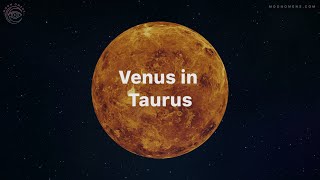 Venus in Taurus