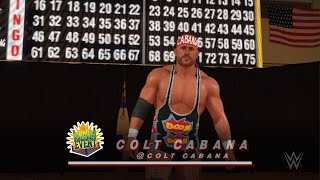 WWE 2K22 Colt Cabana CAW by Forsaken710 entrance