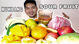 FRESH FRUITS PARA SA MGA NAGLILIHI | SOUR FRUITS MUKBANG | ASMR