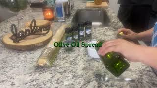 HOW TO MAKE OLIVE OIL SPREAD ITALIAN ESTAURANT STYLE