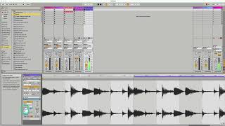 How to remove reverb effect from audio loop sample in Ableton