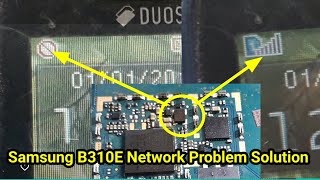 Samsung B310E Network Problem Solution / Samsung b313E No service Emergency call problem solution