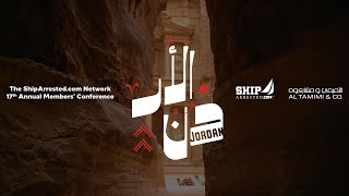 Invitation to ShipArrested 17th Annual member conference in Amman, Jordan.