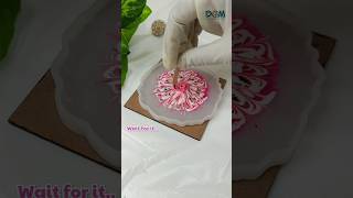 Easy 3D Resin Flower 😍 #resinart  #ytshorts #diy