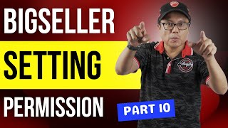 BigSeller Cara Setting Permission staff Urus BigSeller Anda