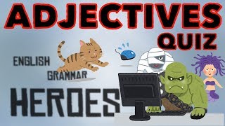 Basic Adjectives - Animated Quiz