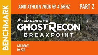 Ghost Recon Breakpoint | Benchmark | Budget Hardware | Part 2